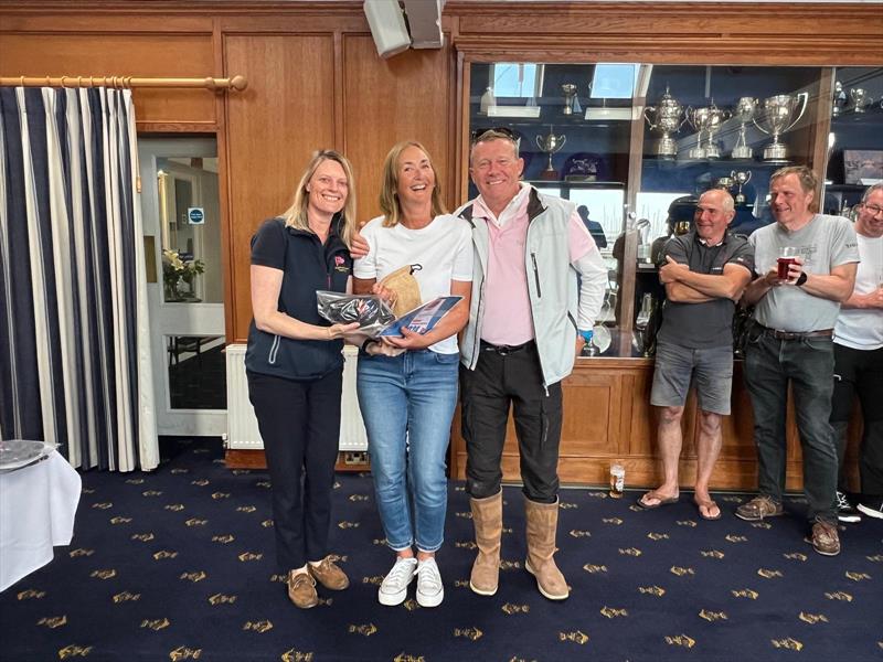 Lymington Respect Gin XOD Week 2024 Prize Giving photo copyright Mags Norris taken at Royal Lymington Yacht Club and featuring the XOD class