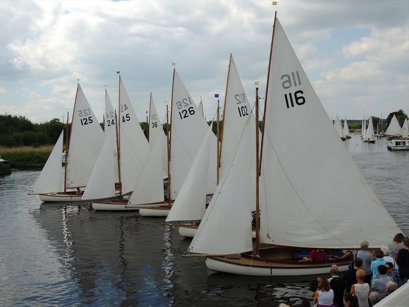 54th 3 Rivers Race photo copyright Holly Hancock taken at Horning Sailing Club and featuring the Yare & Bure One Design class