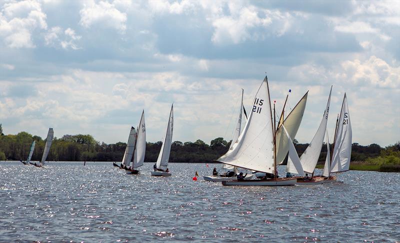 Norfolk Punt Club Opening Sunday Racing photo copyright Robin Myerscough / www.myerscoughphotography.org taken at Norfolk Punt Club and featuring the Yare & Bure One Design class