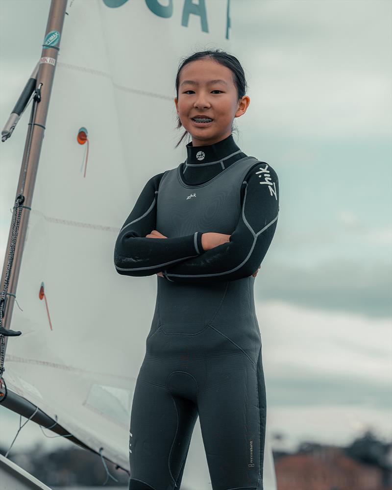 Youth wetsuit range photo copyright Zhik taken at  and featuring the  class