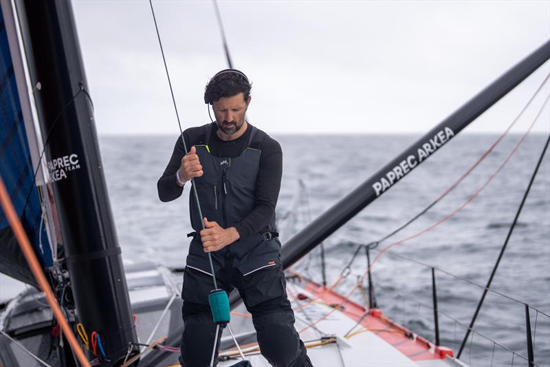 Zhik proudly backs Yoann Richomme and Paprec Arkea on his 2024 Vendée Globe journey photo copyright Julien Champolion l polaRYSE taken at  and featuring the  class